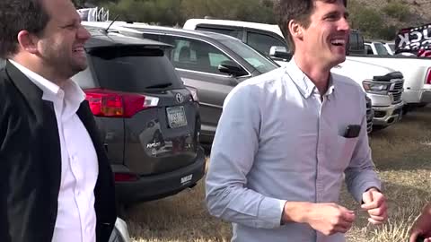 This guy passed The Patriot Test… with a little help.