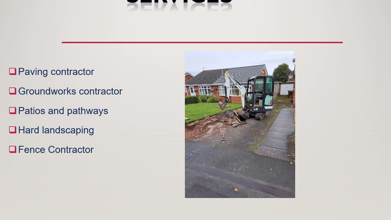 Groundworks Contractor in Bilston