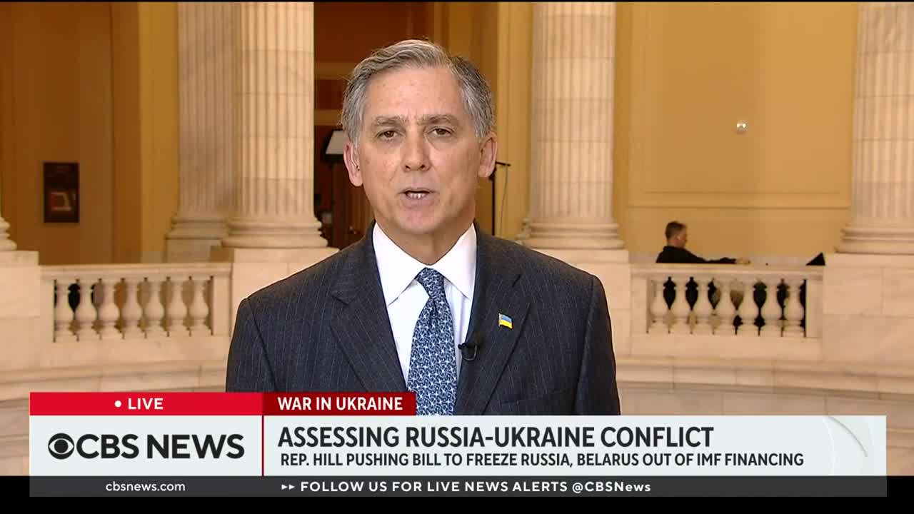 Republican Congressman French Hill weighs in on Russia's war in Ukraine