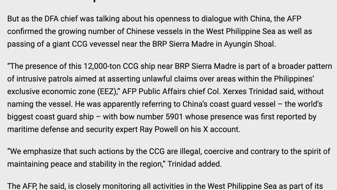 Philippines open to work with China on sea tensions | Philstar.com