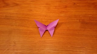 Easy Origami Butterfly Instructions (in 3 Minutes).