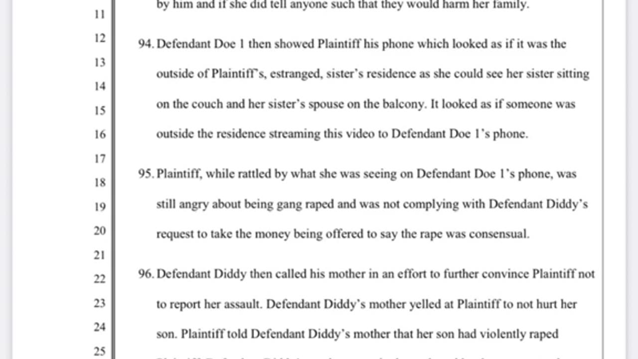 More Diddy Lawsuits