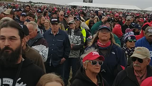 Trump Rally Crowd