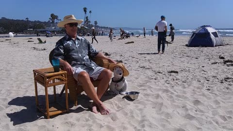 #145 Del Mar Dog Beach, Del Mar, California.