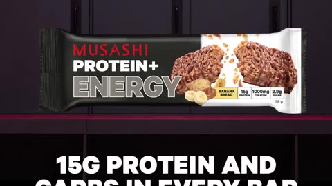 MUSASHI PROTEIN + ENERGY BAR