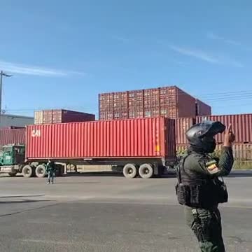 Disturbios en peaje de Cartagena.