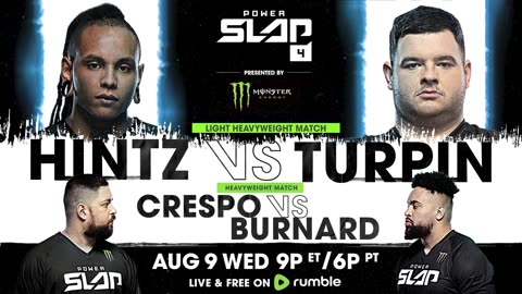 Power Slap 4: Ayjay Hintz vs Austin Turpin | Who You Got?