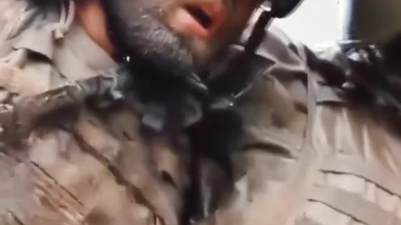 Ukrainian soldier