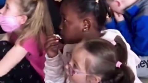 5-year-olds are forced to watch a drag show. St Andrew's Elementary School, Canada.
