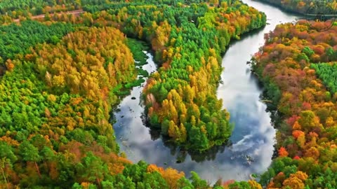 European Oasis: Dive into 4K Relaxation & Peaceful Sounds