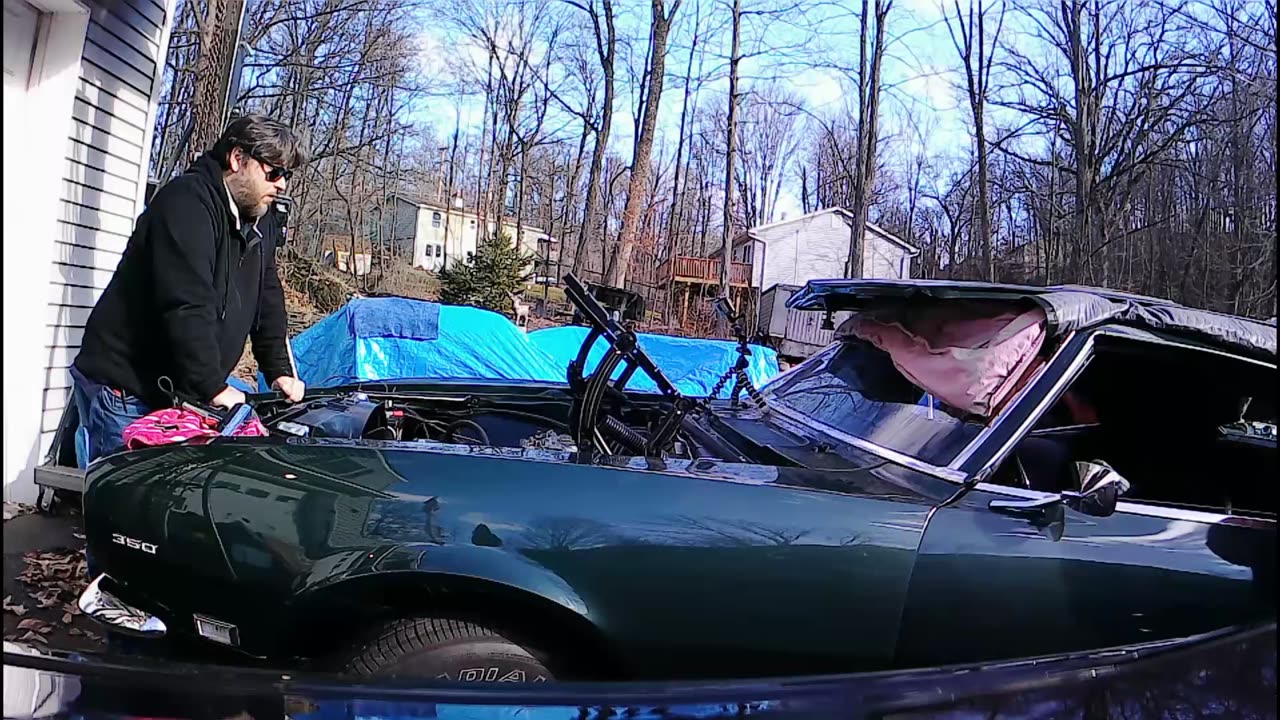 Getting the Green Camaro running