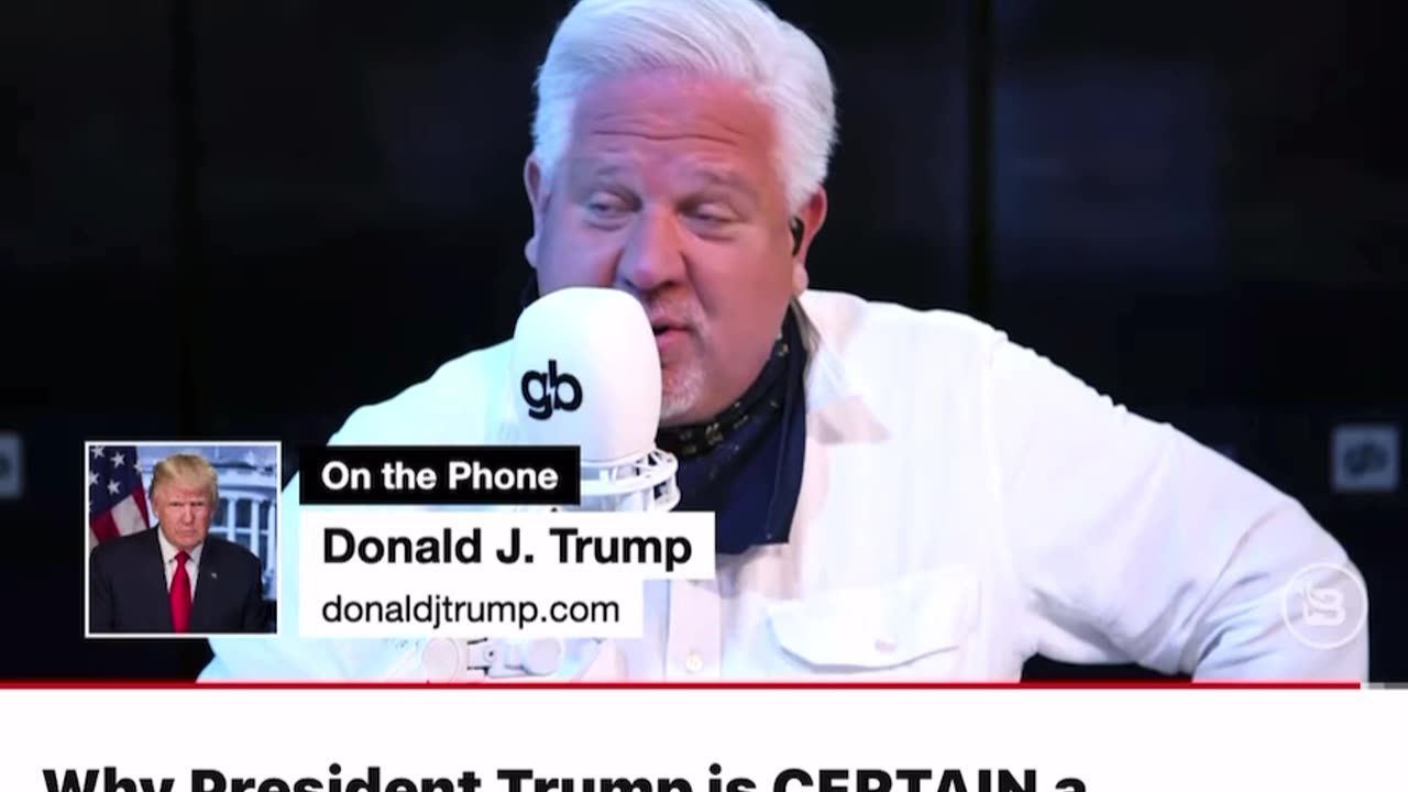 President Trump interview part 2- Trump has Glen Beck cracking up 😂