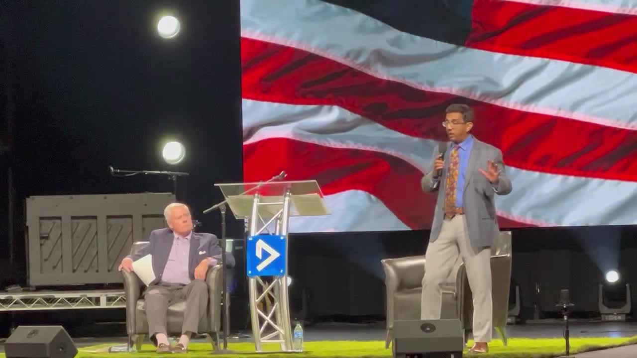 Dinesh Joseph D'Souza Came to Rocklin ca To destiny’s church