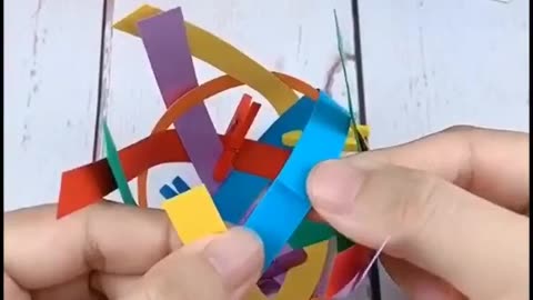 DIY Paper Ball - Amazing Paper Craft Ideas