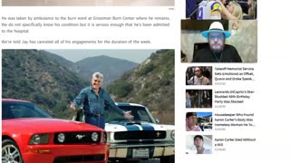 Jay Leno Seriously Burned In Car fire