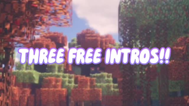 THEEE FREE AESTHETIC INTROS!!