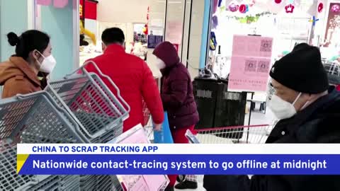 China to Scrap COVID-19 Tracking App TaiwanPlus News