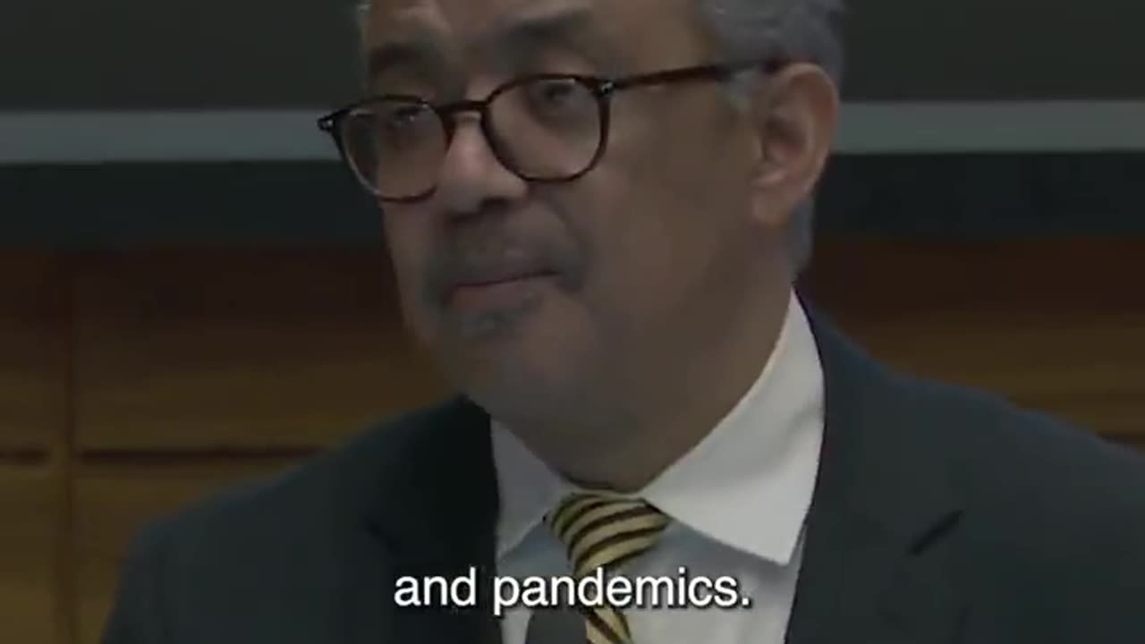 Tedros Gaslights the World About How the ‘Pandemic Accord’ Treaty Will Not Empower a Globalist Coup