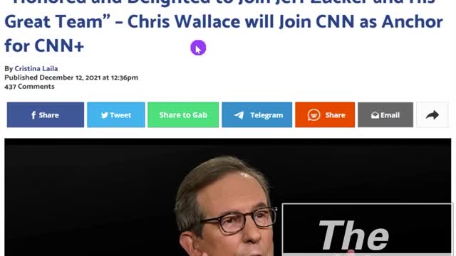 Chris Wallace Signs With Failing Dumpster Fire CNN