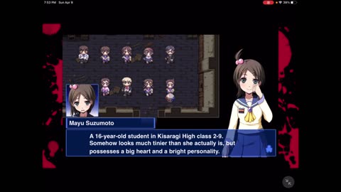 Friendship ritual Completing Chapter 1 of Corpse Party Part 1 played on iPad mini 5