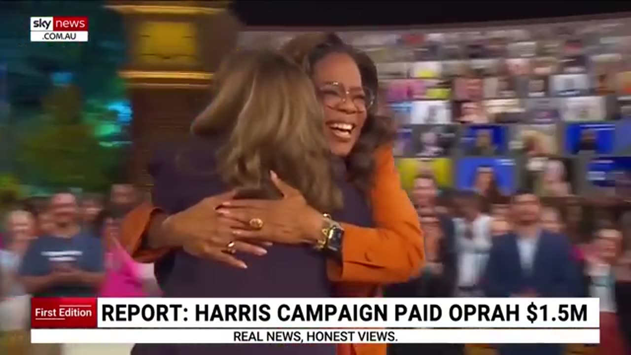 Reports Oprah Winfrey was paid to endorse Kamala Harris