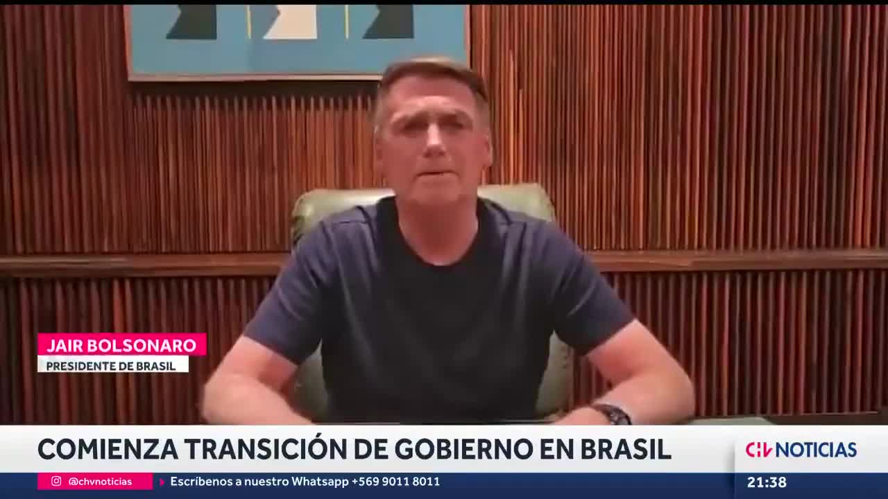 Comienza el periodo de TRANSICIÓN de gobierno en Brasil - CHV Noticias