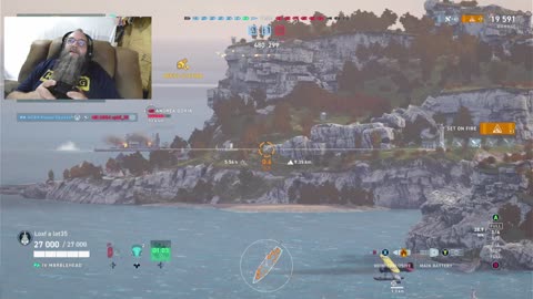 just a random ship stream that turned 180.