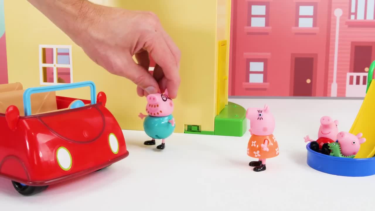 🔴¡Aprende los Palabras con Nueva Piscina de Peppa Pig!🔴 ¡Video para Niños!