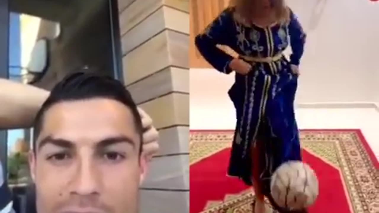 CRISTIANO RONALDO VU 🙈