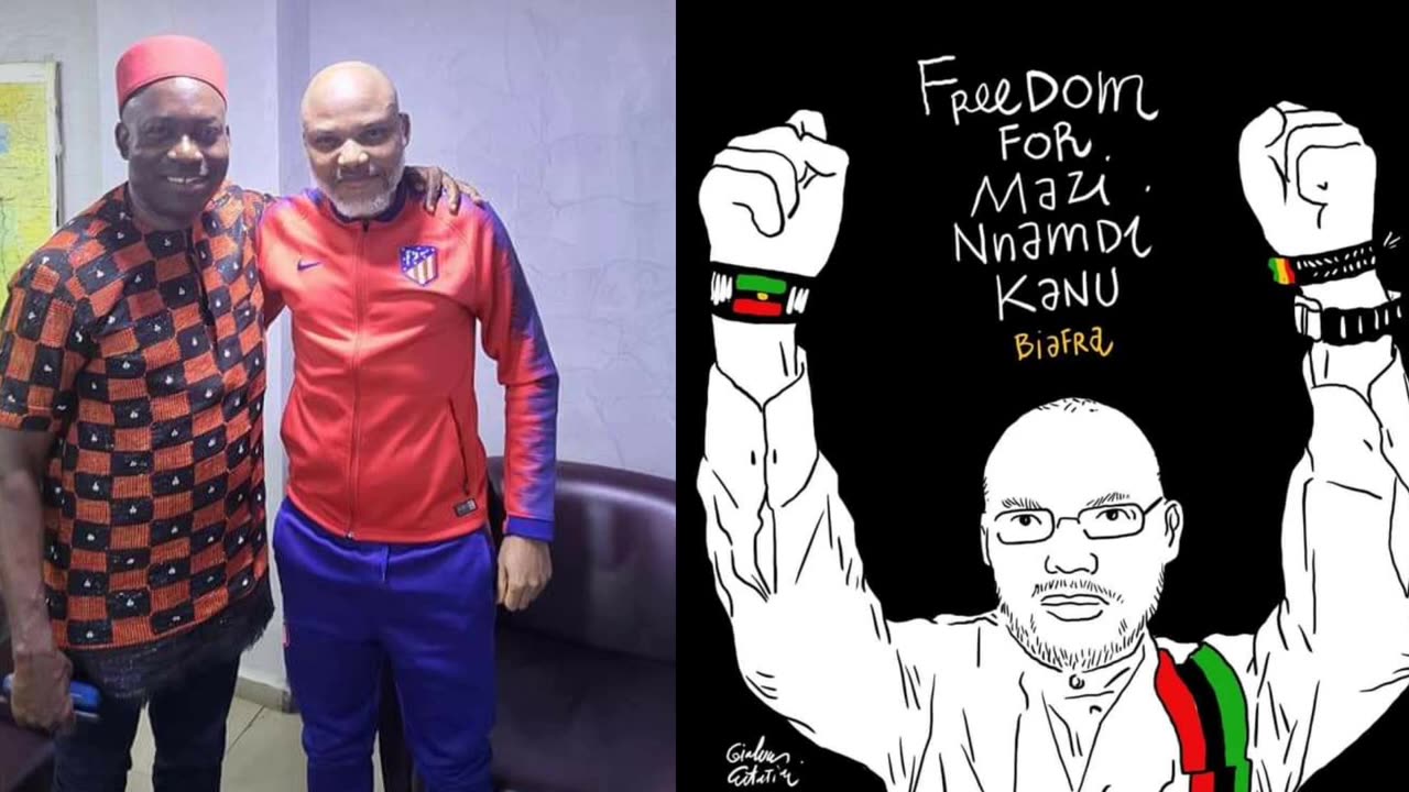 Soludo visited Ohama Dike MAZI NNAMDI KANU BIAFRA 🇧🇫 Onyendu Mazi Nnamdi at DSS zoo 🇳🇬