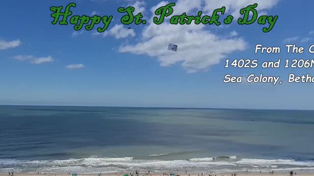 Happy St. Patrick's - Make Your Beach Plans