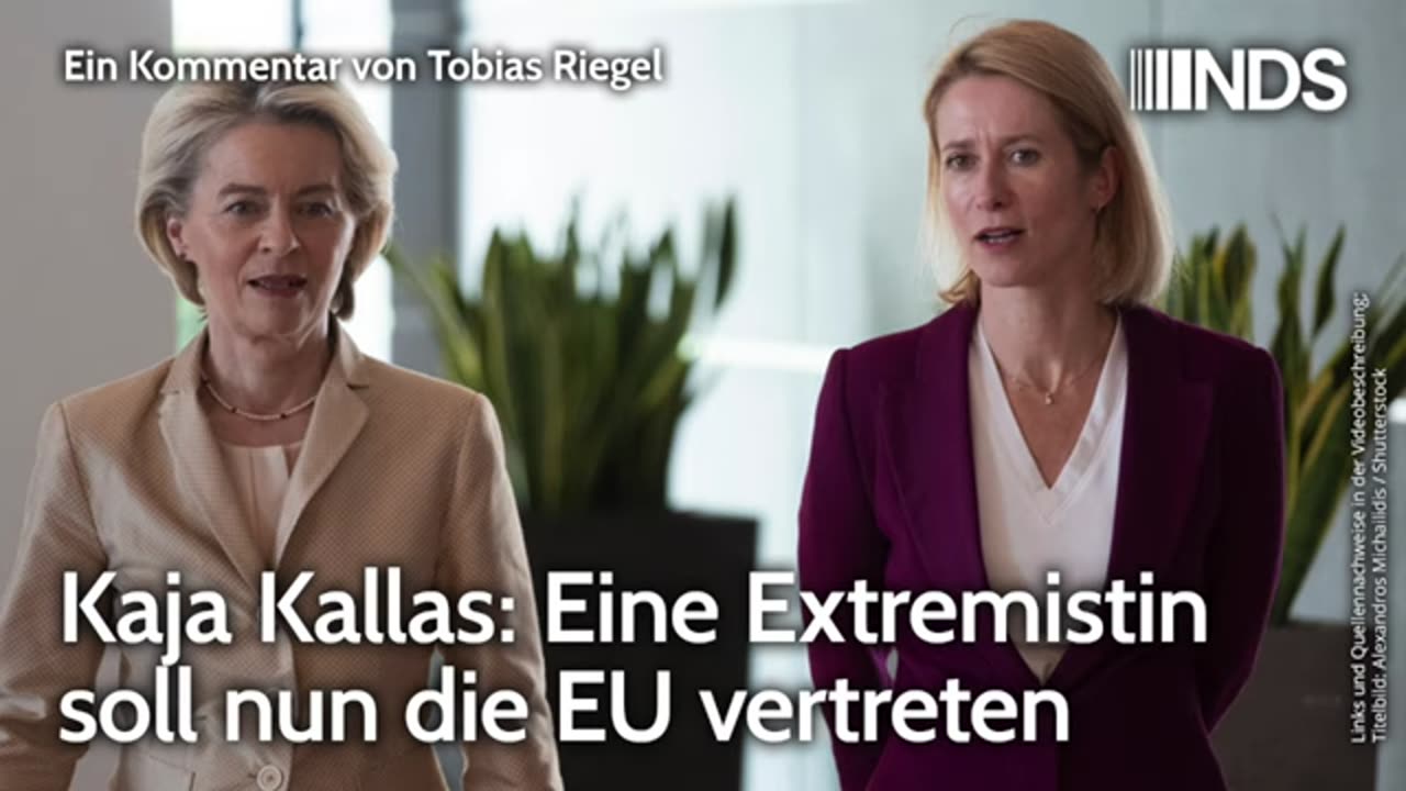 Kaja Kallas - US hörige Extremistin wird EU-Chefdiplomatin!