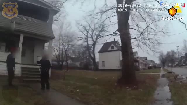 BODYCAM: Officers Race To Help Dog Hanging Off Roof