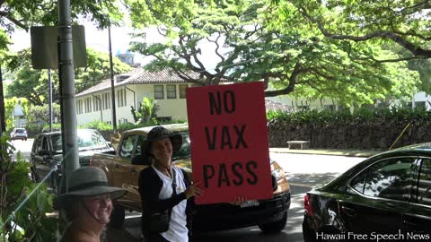 Vax Squad at Punahou Protest (June 12, 2021)