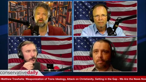 Conservative Daily: The Difference Between Conservative Patriots and the Demons of We,They,Them with JohnnyQ, David Clements, and Matthew Trewhella