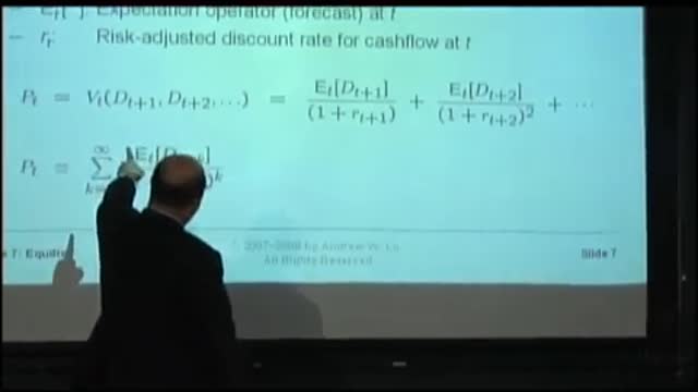 Financial Theory 1 - Equities