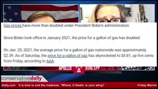 Conservative Daily: Biden's Narrative on Gas Prices, Nothing More than a Lie