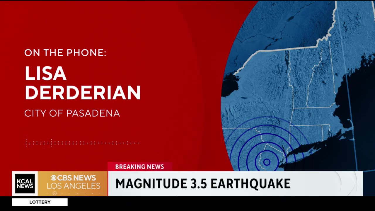 Earthquake 3.5 Magnitude rattles South Pasadena