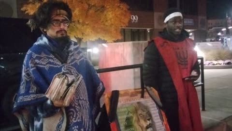 4/4 🦁🐑📜Street Preaching G.R.Michigan Camp (11/23/24) Hebrew Israelites