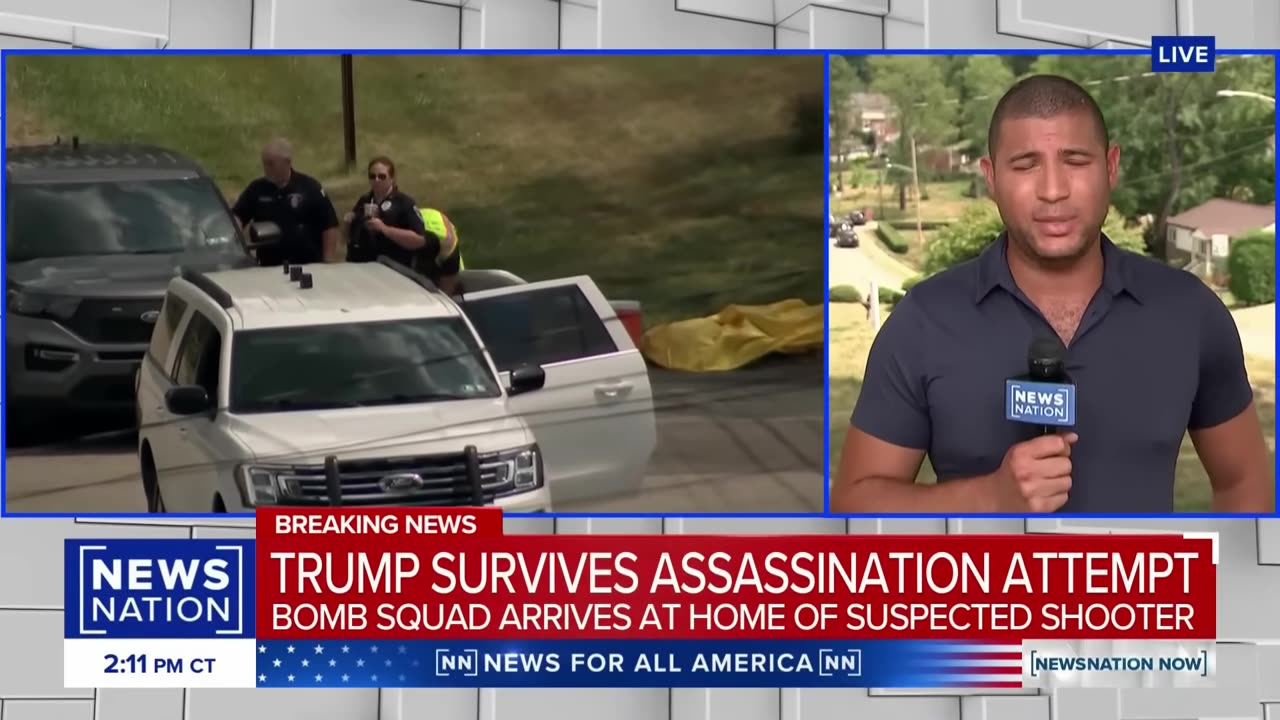 Officer encountered Trump rally gunman moments before shooting