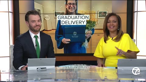 'The best feeling': Woman in labor walks across graduation stage, gets degree