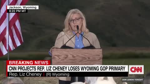 Watch what Cheney told supporters after losing Wyoming GOP primary