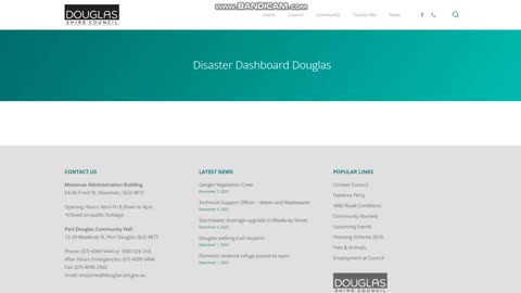 Cat 4 Cyclone Jasper - Douglas Shire info