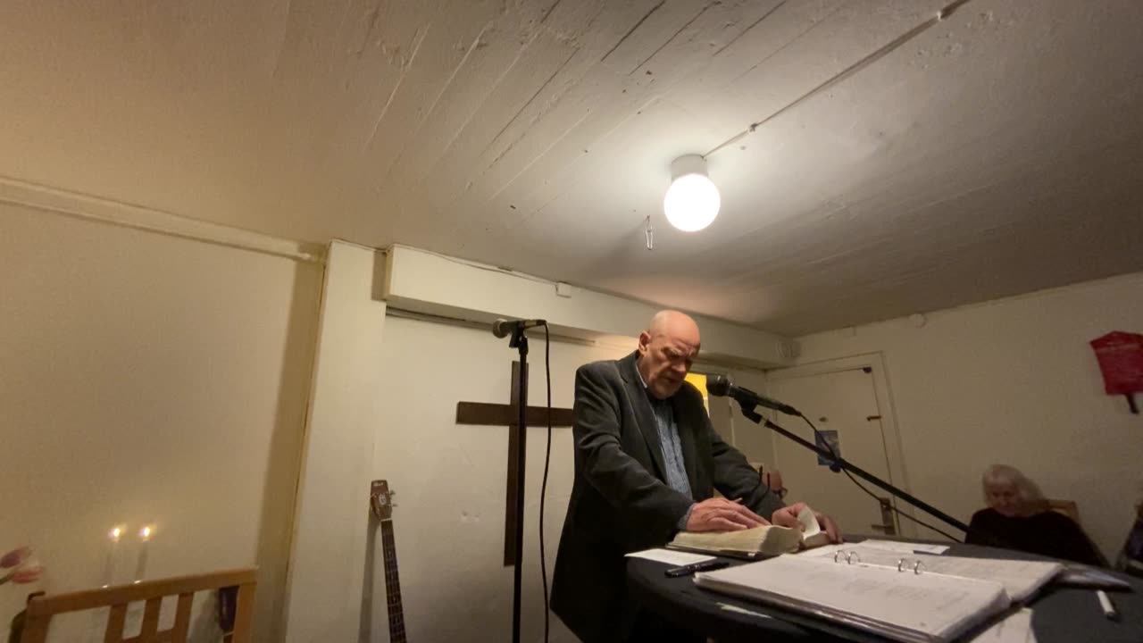 Bibelns profetior och konflikten NU i Mellanöstern m.m - Väckelsemöte, Holger Nilsson 03/02/2024