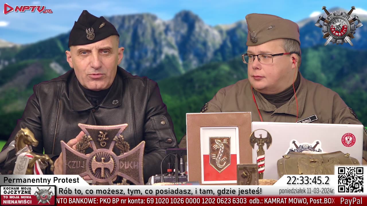 Rodacy Kamraci Permanentny Protest. Pon. 11.03.2024. Wojciech Olszański, Marcin Osadowski NPTV.pl