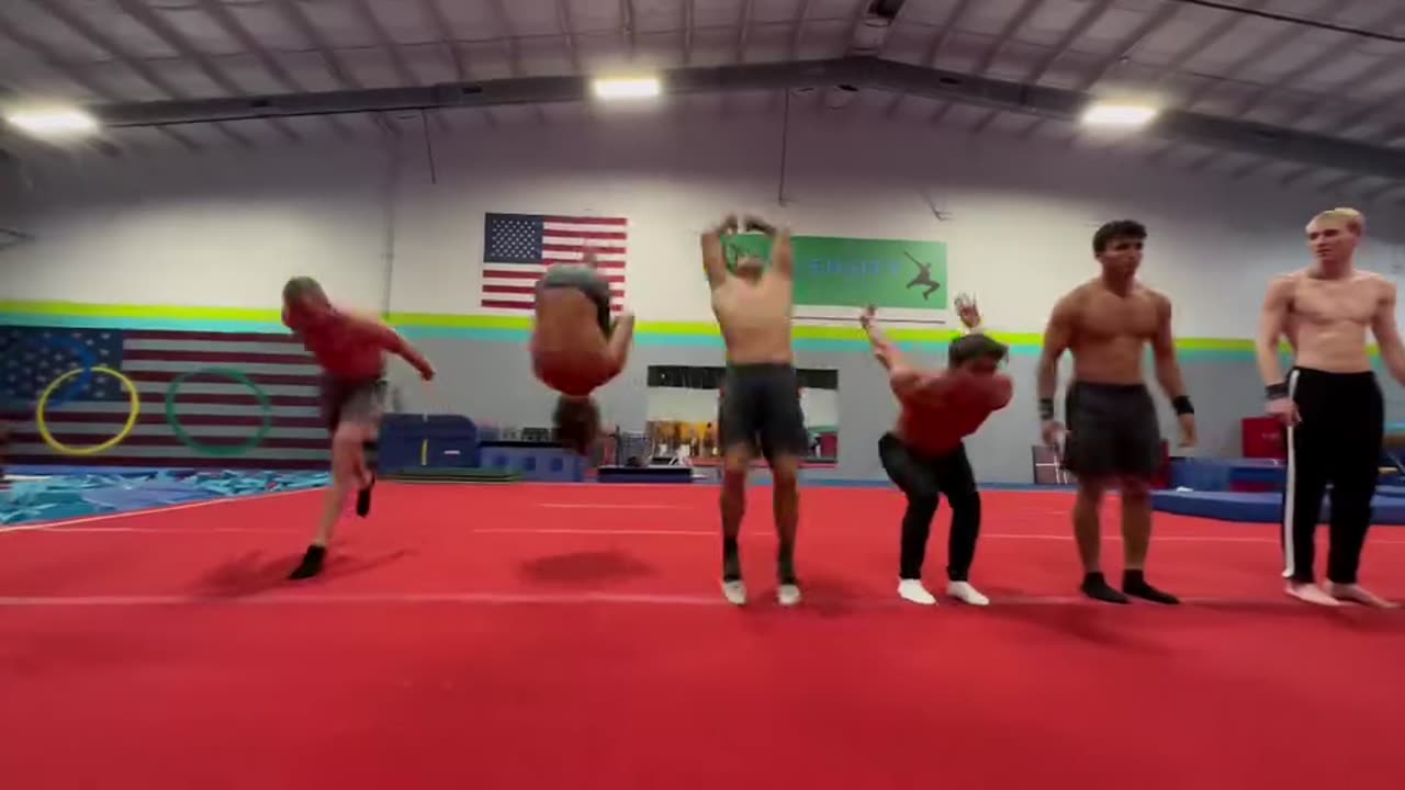 Group Backflip – Calisthenics Meets Gymnastics