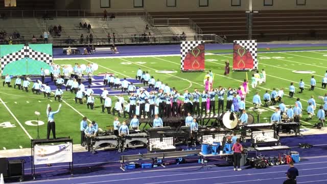 Antler Pride Marching Band - Halftime Performance of White Rabbit