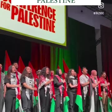 The Peoples Conference for Palestine’ in DC. ONE WAY TICKETS to Palestine?