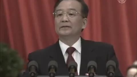 Último Discurso de Wen Jiabao ao Congresso Nacional da China