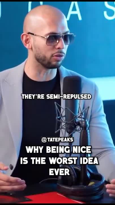 Andrew Tate Speaks About Being Nice Guy